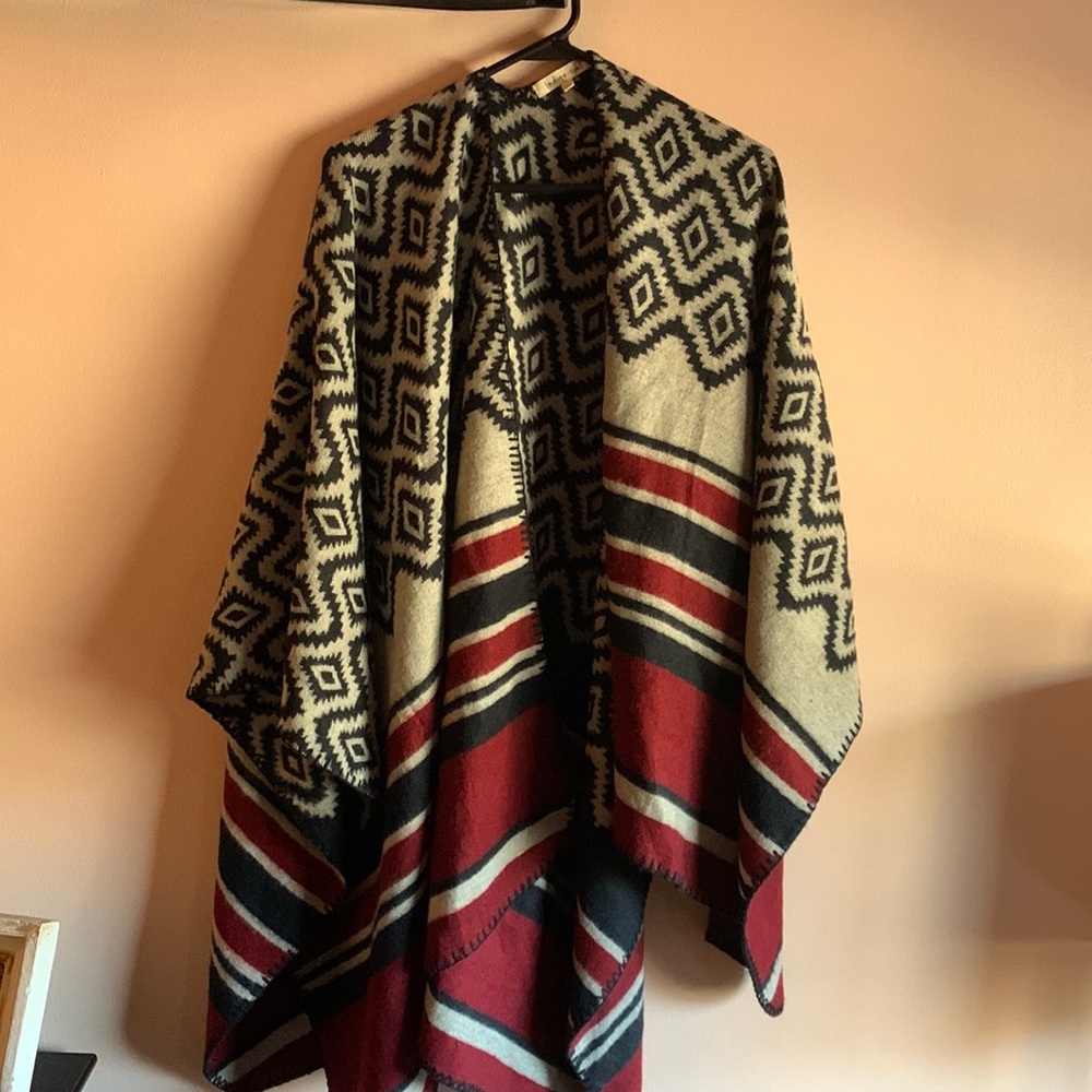 Over the shoulder poncho